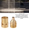 thumbnail image 4 of Pond Sprinkler Head, Sturdy Replacement Easy To Install Portable Brass Water Fountain Nozzle Spray G1 Male Thread  For Garden Pond, 4 of 8