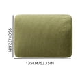 thumbnail image 3 of Pet Friendly Soft Woven Sofa Cover Stretch Elastic Furniture Protector for Living Room and Bedroom Daily Use Army Green, 3 of 6