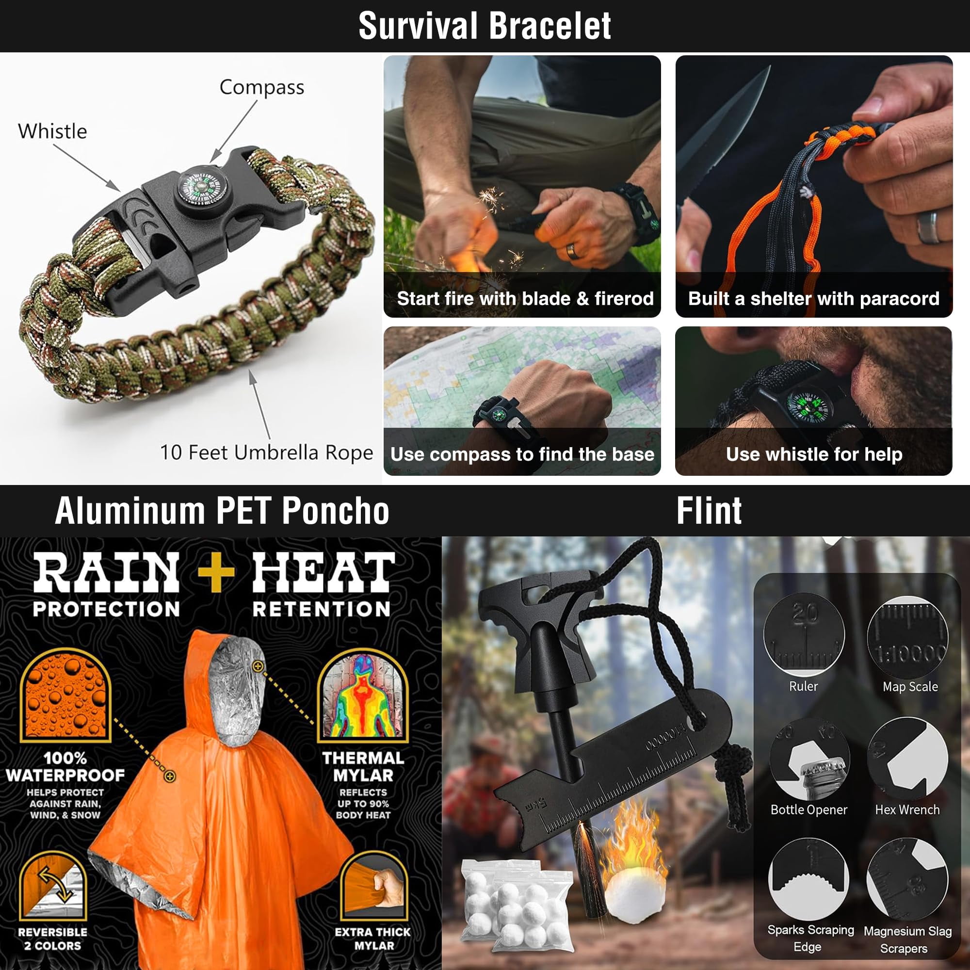 First Aid Kit  190 Gear And Supplies Ifak Emt Molle Pouch For Outdoor Camping Hiking Car More