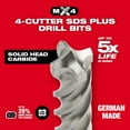 thumbnail image 4 of 3/16 In. X 6 In. MX4 SDS-Plus Carbide Bit, 4 of 9