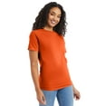 thumbnail image 4 of Hanes Essentials Unisex Cotton T-Shirt Orange S, 4 of 7