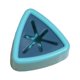 thumbnail image 2 of Bearachild Toallero Triangular Reemplazo Elegante Impermeable Hogar Baño Cocina Toallita Titular Colgador Organizador Verde Type3 NO3, 2 of 6