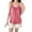 Hot Pink, variant on Sngxgn Women's Camisole Tops Undershirts Spaghetti Strap Tank Top(Beige,XXL)
