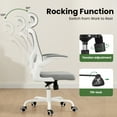 thumbnail image 3 of DECMAY Ergonomic Office Chair with Headrest, High Back Desk Chair with Lumbar Support & Flip-up Arms, 3 of 9
