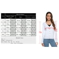 thumbnail image 5 of Purcoar Women's Sweater Button Down V-Neck Knit Long Sleeve Cardigans for Women, 5 of 8