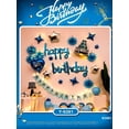 thumbnail image 3 of Set De 24pz De Globos Decorativos VIMI Metalicos Pastel azul, 3 of 13