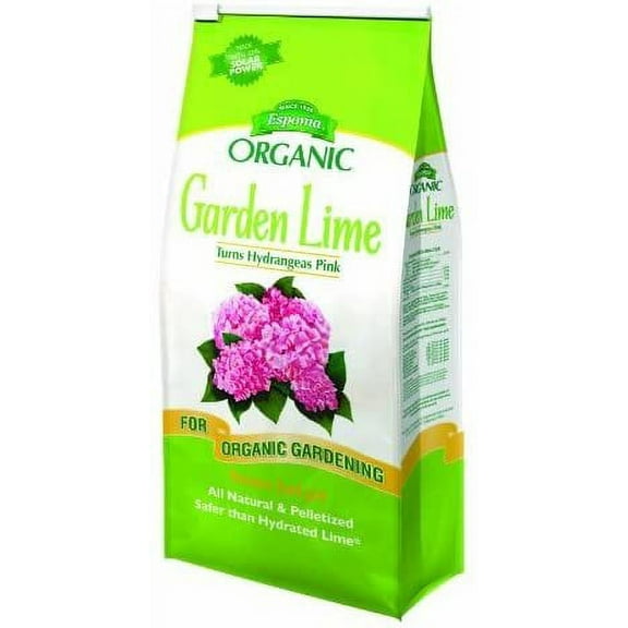 Espoma Garden Lime Pellets - Natural Fertilizer for Hydrangeas, Outdoor Use - 6.75 lbs