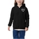 thumbnail image 4 of Sudadera deportiva informal con capucha y manga larga con estampado degradado para niños y niñas, de poliéster, 4 of 8