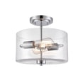 thumbnail image 6 of Millennium Lighting - Verlana - 2 Light Semi-Flush Mount-10 Inch Tall and 11, 6 of 8