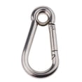 thumbnail image 2 of Gancho de resorte de acero inoxidable Clip Llavero Mosquetón para acampar Senderismo, 5 70x35mm Zulema Mosquetón de acero inoxidable, 2 of 8