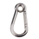 thumbnail image 2 of Gancho de resorte de acero inoxidable Clip Llavero Mosquetón para acampar Senderismo, 5 70x35mm Zulema Mosquetón de acero inoxidable, 2 of 8
