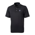thumbnail image 2 of Men's Cutter & Buck Black Northwestern Wildcats Virtue Eco Pique Recycled Polo, 2 of 3