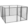 thumbnail image 1 of Lucky Dog Grand Fil Soudé Modulaire Extérieur Extérieur Chien Chenil, 10 x 10 x 6 Pieds, 1 of 10