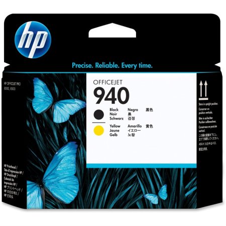 - HP 940 - Black, yellow - printhead HP 940 Black - Yellow Printhead - Black, Yellow - Inkjet - 1 Each