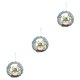 thumbnail image 1 of Naiovety 1 Juego de coronas de Pascua, sin rebabas, colgador de huevos colgantes, suministro de pared llamativo, decoración exquisita para el JM00295 3piezas, 1 of 6