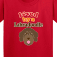 thumbnail image 4 of Inktastic Labradoodle Dog Lover Youth T-Shirt, 4 of 5