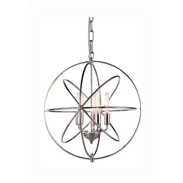 Elegant Lighting Vienna 20" 5 Light Pendant Lamp