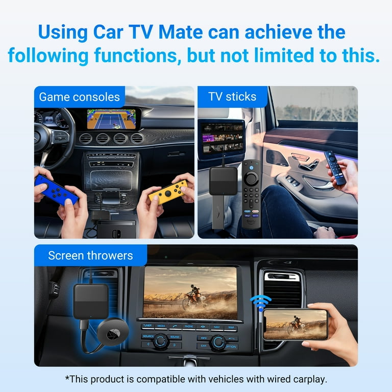 OTTOCAST Car TV Converter Mate for Fire TV Stick Box for OEM Wired