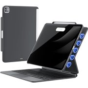 Mytrix iPad Pro 11" Case Compatible with Magic Keyboard & Smart Keyboard Folio, Magnetic Protective Slim Cover with Pencil Holder for 2018-2022 11" iPad Pro 1st-4th Gen/ 10.9" iPad Air 4 & 5 -Black