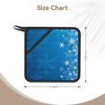 thumbnail image 3 of Pofeuu Blue Christmas Print Silicone Trivet Mats,Silicone Hot Pads for Kitchen, Silicone Trivets for Hot Pots and Pans, Silicone Hot Pad, 3 of 8