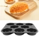 thumbnail image 5 of Molde Para Pan De Hamburguesa, 8 Cavidades, Fácil Liberación, Molde Para Pan De Hamburguesa, Calentamiento Uniforme, Reutilizable Para Cocina, 5 of 7