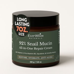 92% Snail Mucin Face Moisturizer Cream 7oz Jar