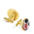 thumbnail image 3 of Shivering Elegant Cufflinks Set for Formal Attire Made of Stainless Steel for Business Meetings, 3 of 6
