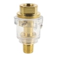 thumbnail image 1 of 1/4 Inch Mini Oiler / Lubricator Automatic In-line Air Tool Oiler (Golden), 1 of 8