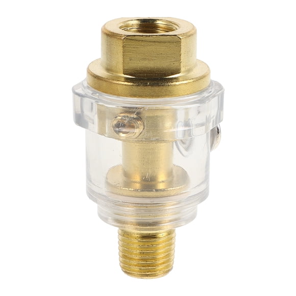 Mini Oiler Lubricator for Pneumatic Tools with Automatic Inline Design 1/4 Inch