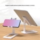 thumbnail image 4 of Seitruly Soporte ajustable para teléfono móvil de tableta, soporte de escritorio para iPad, iPhone, Samsung, soporte de escritorio, soporte de Teléfono y Comunicación Blanco, 4 of 8