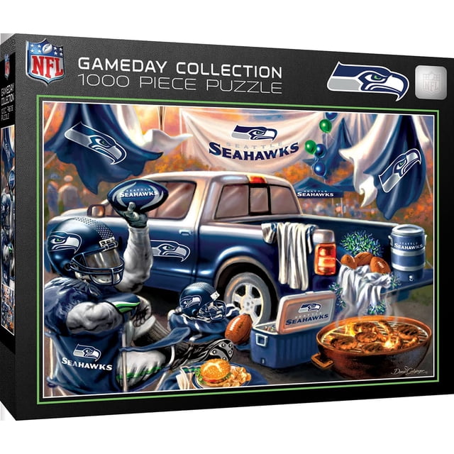 Rompecabezas MasterPieces NFL Seattle Seahawks 1000 piezas