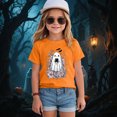 thumbnail image 2 of TOWED22 Toddler Boys Girls Halloween T-Shirt Fun Graphic Shirts Kid Graphic Tees Spooky Season Outfits Fall Tops, 2 of 5