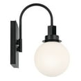 thumbnail image 2 of 55149BK Kichler Lighting Hex - 1 Light Wall Sconce-11.5 Inches Tall and 5.75 Inches Wide-Black Finish, 2 of 8