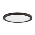 thumbnail image 2 of 58736WTBZ Maxim Lighting Wafer - 30W 1 LED Flush Mount-0.5 Inches Tall and 15 Inches Wide-Bronze Finish, 2 of 5