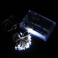 thumbnail image 4 of Eyfqtcs 50 Led 5M Led Plata Alambre De Cobre Batería Cadena Hada Luz Navidad Blanco, 4 of 6
