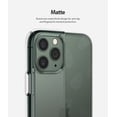 thumbnail image 4 of Ringke Fusion Matte Case Compatible with iPhone 11 Pro, Translucent PC Back TPU Bumper Drop Protection Phone Cover - Clear, 4 of 8