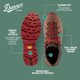 thumbnail image 4 of Botas de senderismo Danner Mountain 600 impermeables para hombre marrón/rojo, 4 of 6