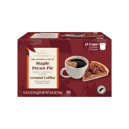 Barissimo Maple Pecan Pie Ground Coffee 12 Count,2 Pack