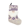 thumbnail image 2 of Kbndieu Christmas Stockings, Classic Knitted Christmas Stockings Santa, Snowman, Reindeer Xmas Character for Mantels, Fireplace, Christmas Tree Decorations, Christmas Gifts, 2 of 6