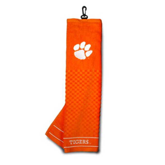 Team Golf Clemson Tigers Tide Embroidered Towel