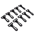 thumbnail image 1 of AMLESO 10x Bag Strap Plastic Webbing Connective Swivel Snap Hooks Clasp Buckle 25mm, 1 of 8