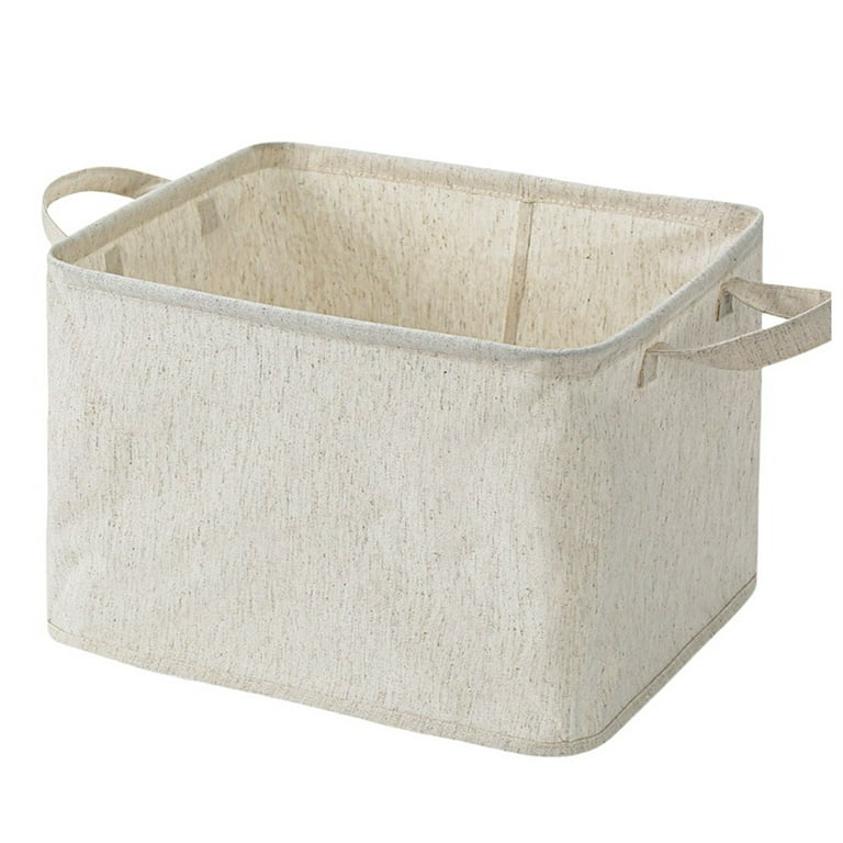 Storage Basket Cotton And Linen Closet Laundry Basket Home Storage