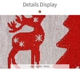 thumbnail image 2 of Billuyoard Mantel de Navidad Bandera de de tejer con borla Vajilla de escritorio Mantel individual largo Protección de muebles para el hogar Cena Kits de decoración para fiestas Alce Billuyoard HA070130-03B, 2 of 6