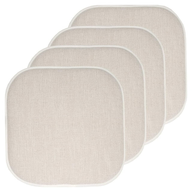 Cojín para silla Sweet Home Collection, espuma viscoelástica, 40 x 40 cm, paquete de 4