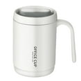 thumbnail image 5 of Riguas 500ml Water Cup with Cover Sealing Silicone Ring Double-layer Liner Design Wide Mouth Leak-proof Drink Water Handle Stainless Steel Silicone Coffee Insulated Cup for Home, 5 of 8