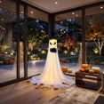 thumbnail image 6 of Clearance! Hotyverty Halloween Decorations Outdoor, 4FT Light up Ghost Ghosts Easy to Assemble Adjustable Height Spooky Halloween Party Decorations for Porch Yard Mantel Home, B, 6 of 7