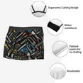 thumbnail image 3 of Lsque Building hand tools Pattern Men’s Total Support Pouch Boxer Briefs, X-Temp Cooling, Moisture-Wicking Underwear, Regular, Long-leg and Trunk-Medium, 3 of 5