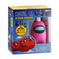 thumbnail image 3 of Figura de acción P.M.I. Among Us Pink Crewmate de 11,4 cm con accesorios, 3 of 9