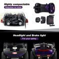 thumbnail image 4 of Travel Mobility Scooter, Heavy Duty Electric Scooters with 4 Anti-Tip Wheels, Compact Lightweight Mobility Scooters for Senior Adults Elderly, Foldable Mobility Scooter, Holds 300lbs, Purple, 4 of 14