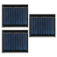 thumbnail image 3 of Módulo de panel solar, 3 piezas/juego de mini módulo de energía solar de 0,3 W y 5 V, panel solar para lograr más, 3 of 8